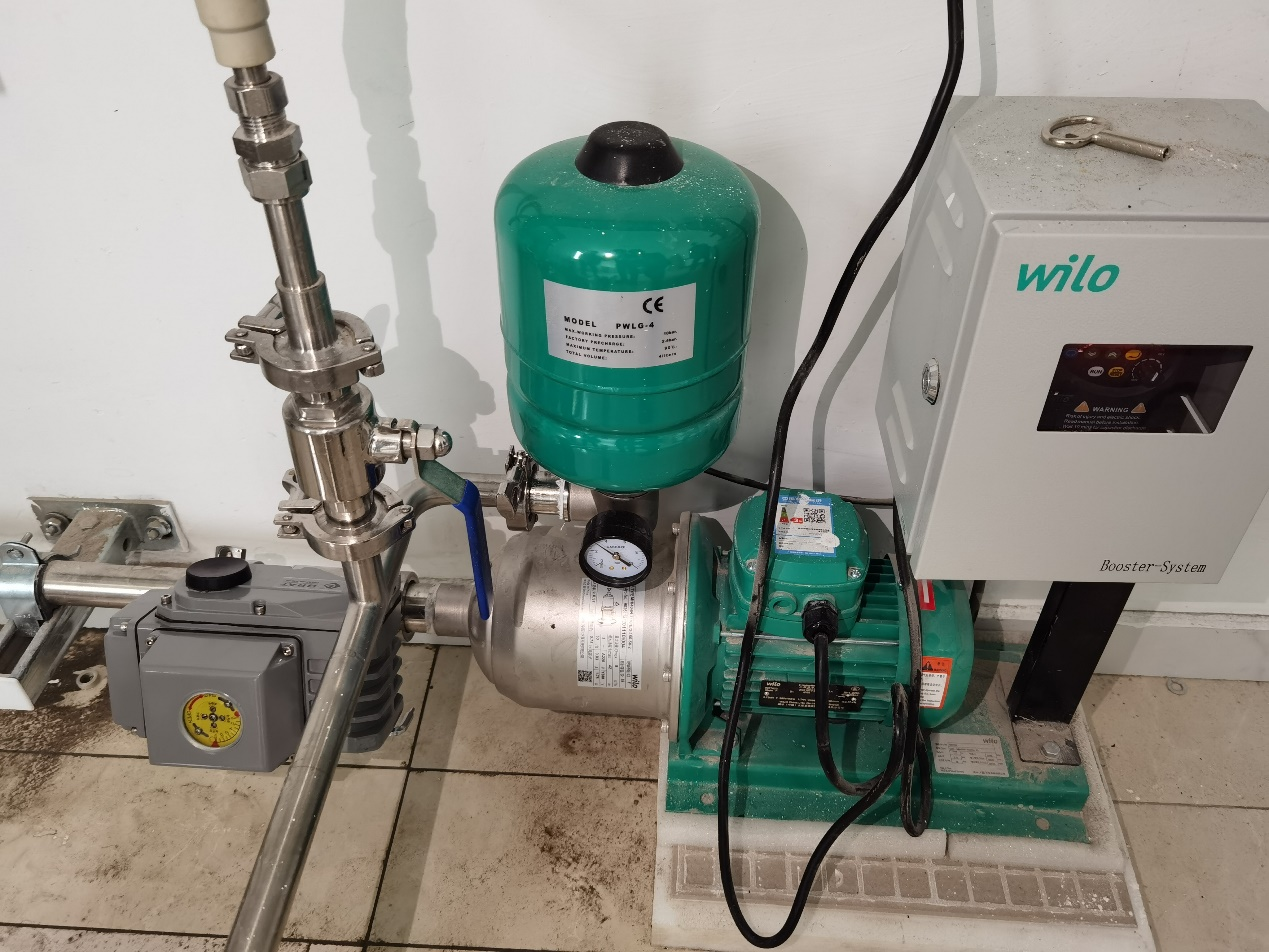 <strong>业绩展示 | GRAT卫生级电动球阀搭配德国威乐水泵为二次供水系统服务</strong>